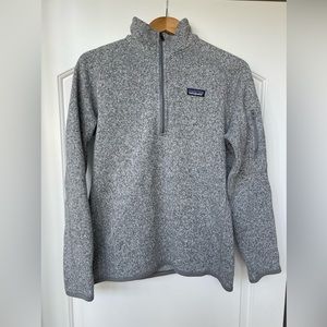 Patagonia Women's Better Sweater 1/4 Zip Pullover- Size Large